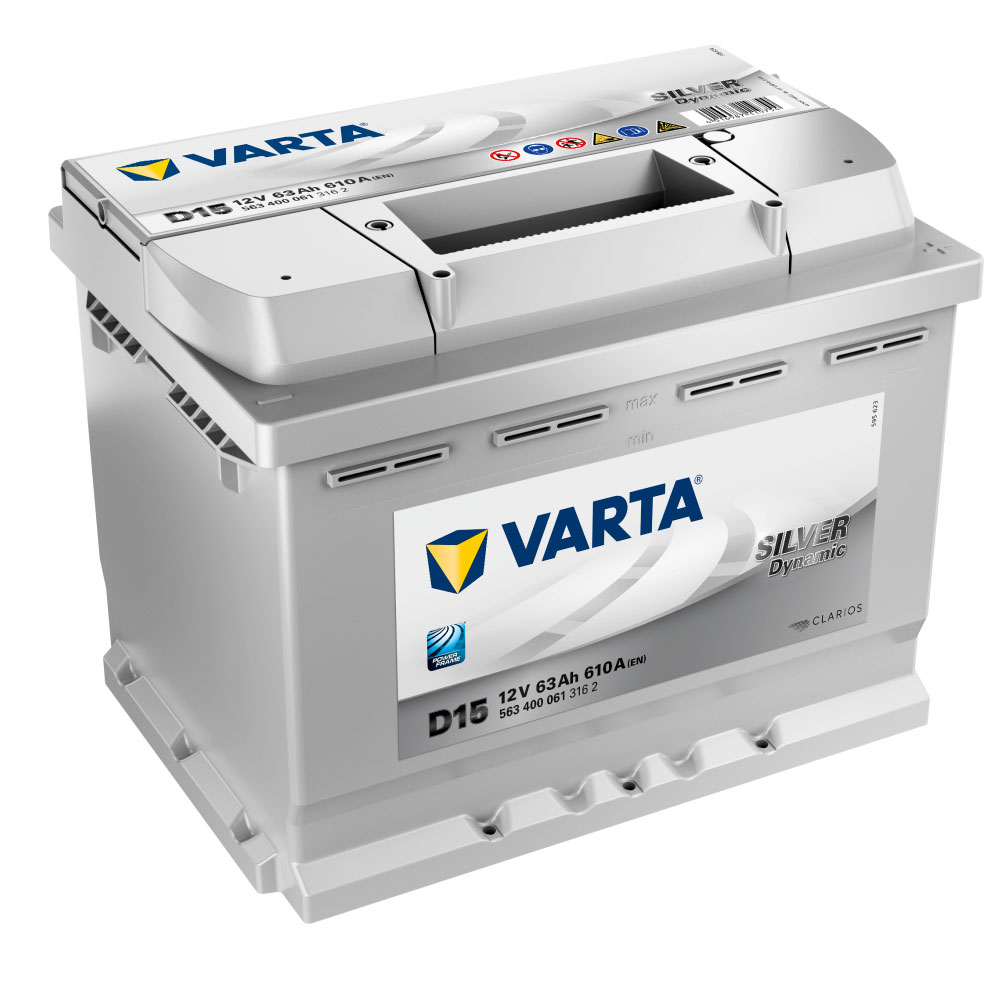 poster Varta Silver Dynamic 12V 63AH 600A D15 /д+/, 563 400 061